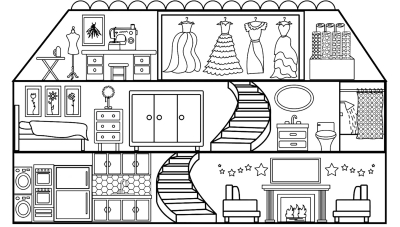 Домик барби